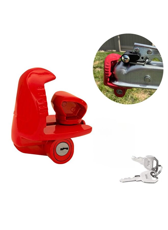 LAMAY Universal Size Fits Couplers - Trailer Locks Locks Ball Hitch Trailer Hitch Lock (Size : 1PCS) - Image 2